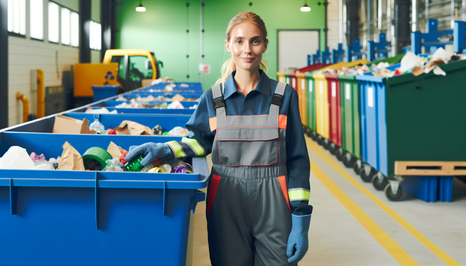 Image representing the profession of Recycling workers