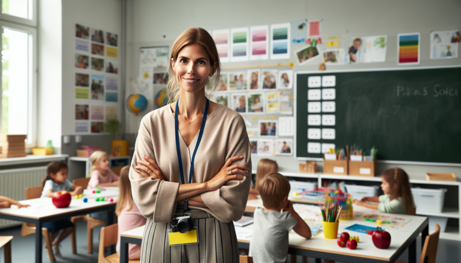 Image representing the profession of Primary school teacher