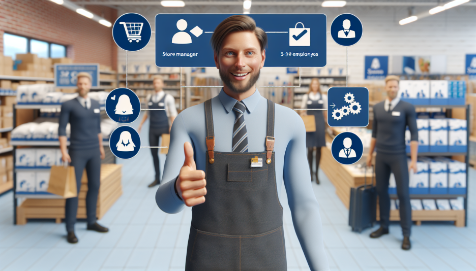 Image representing the profession of Store manager, 5-9 employees, sales