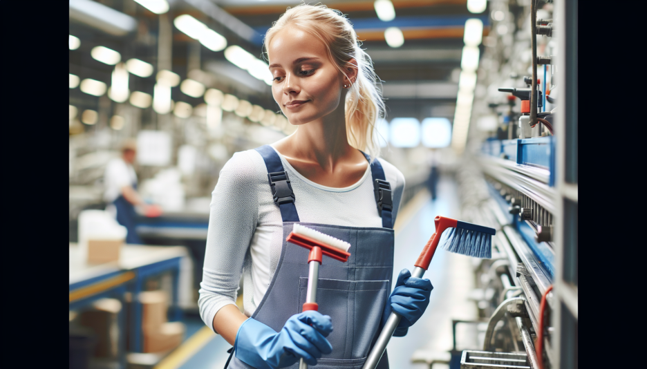Image representing the profession of Factory cleaner
