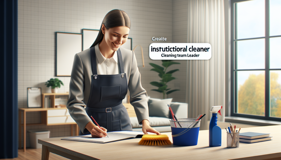 Image representing the profession of Instruction cleaner