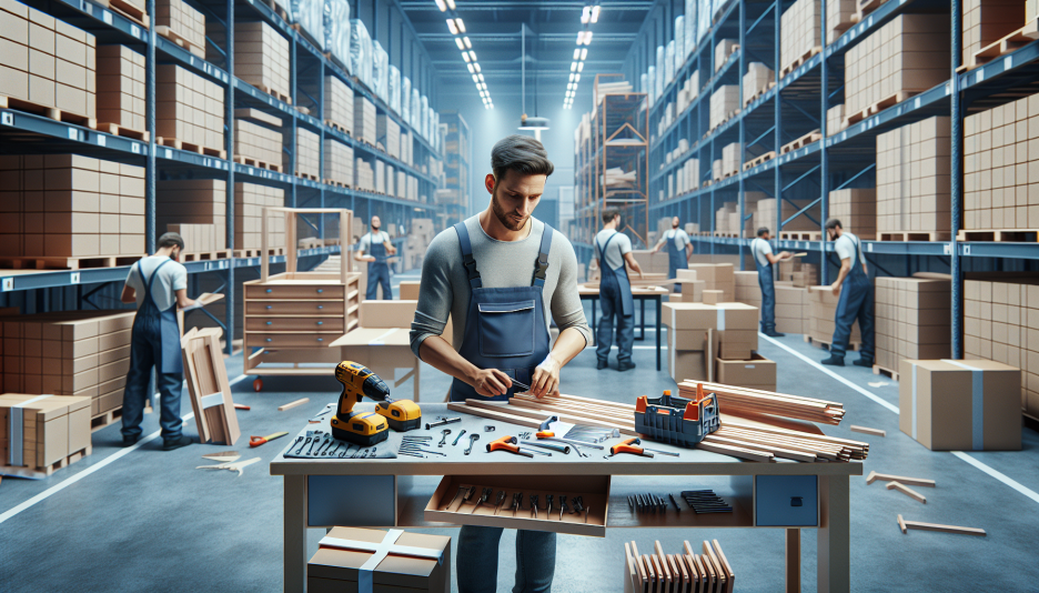 Image representing the profession of Furniture fitter, warehouse
