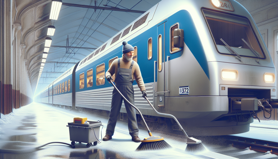 Image representing the profession of Train cleaners
