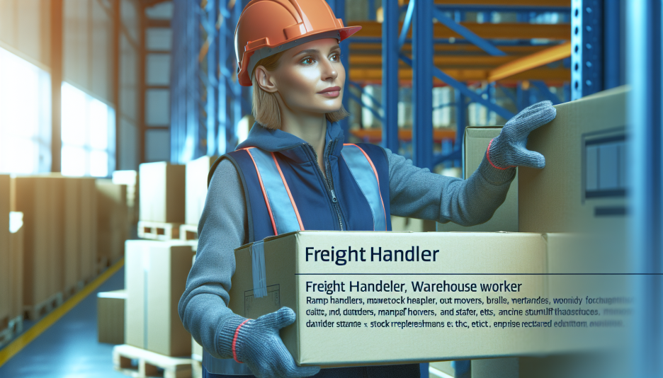Image representing the profession of Carrier, warehouse