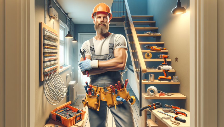 Image representing the profession of Electrician, installation