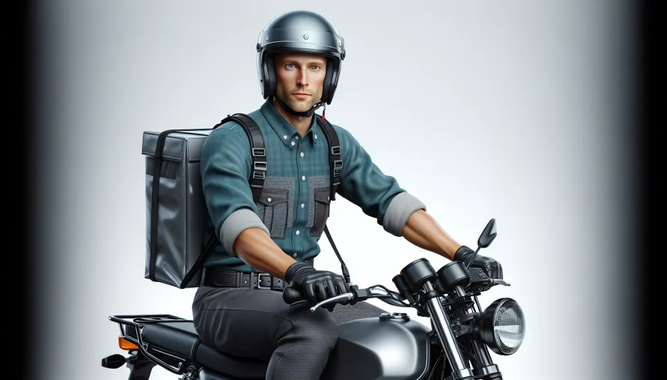 Profession Motorcycle courier and its salary