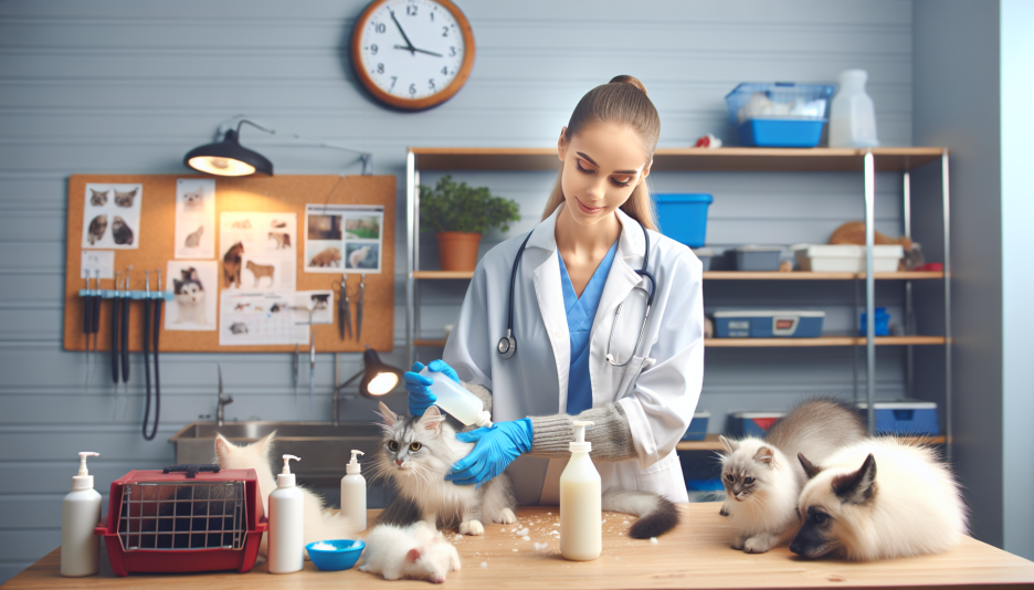 Image representing the profession of Veterinarian, animal clinic