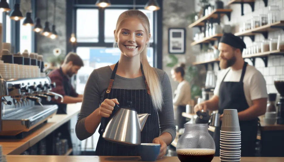 Profession barista and its salary