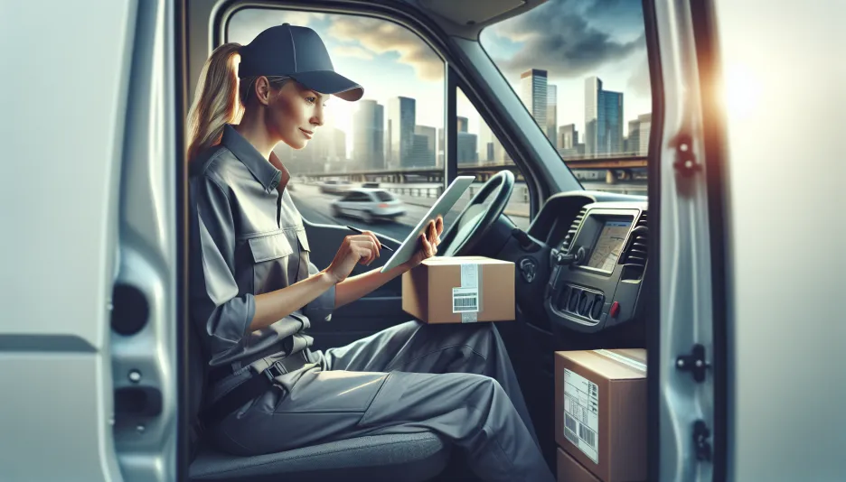 Profession Courier driver and its salary