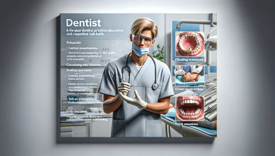 Profession Dentist and its salary