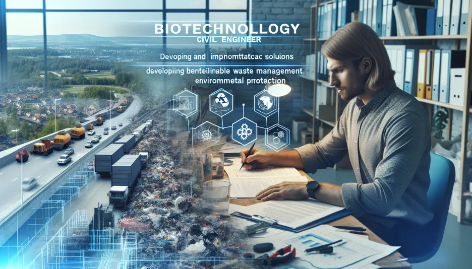 Profession Master of Science in Engineering, biotechnology waste treatment and its salary