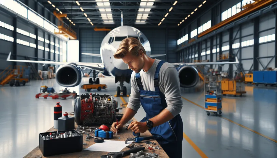 Profession Aviation mechanic and its salary