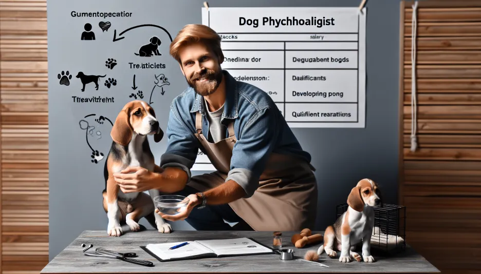 Profession Dog psychologist and its salary