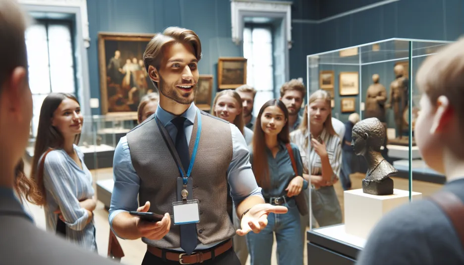 Profession Museum guide and its salary