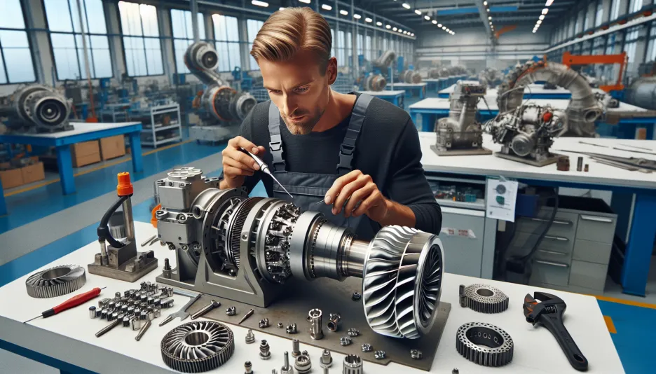 Profession Turbine fitter, manufacturing and its salary