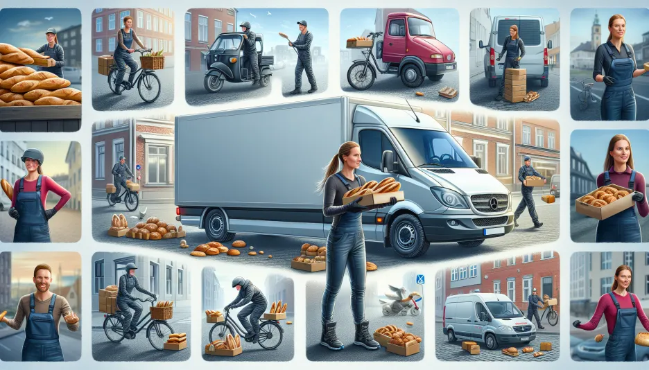 Profession Bread delivery and its salary