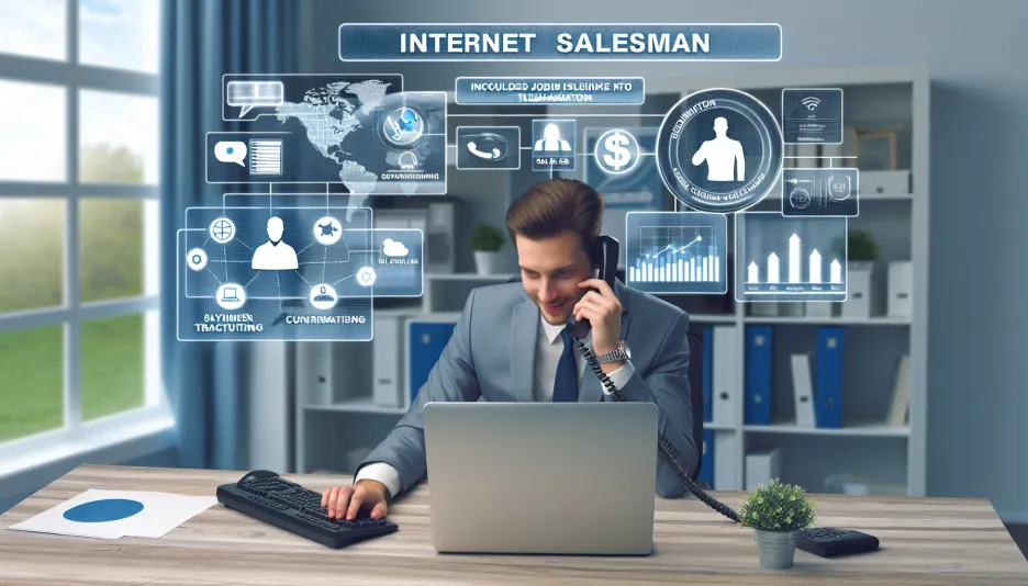 Profession Internet salesmen and its salary