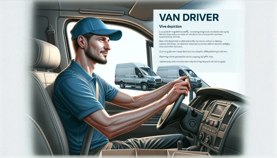 Profession Driver, van and its salary