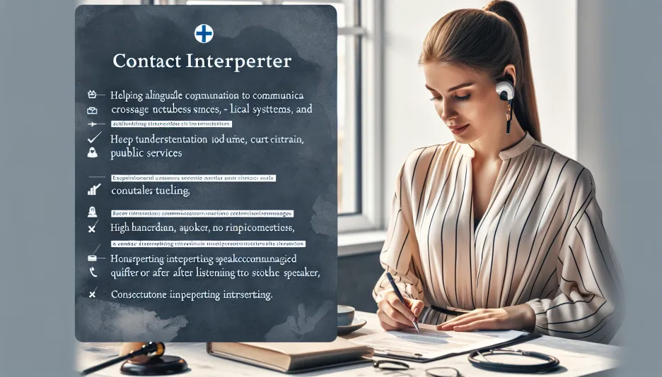 Profession Contact interpreter and its salary