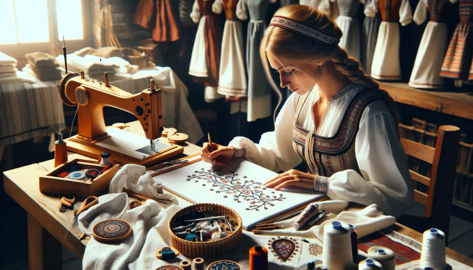 Profession Brodör, handicraft and its salary