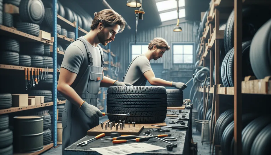 Profession Tire service man and its salary