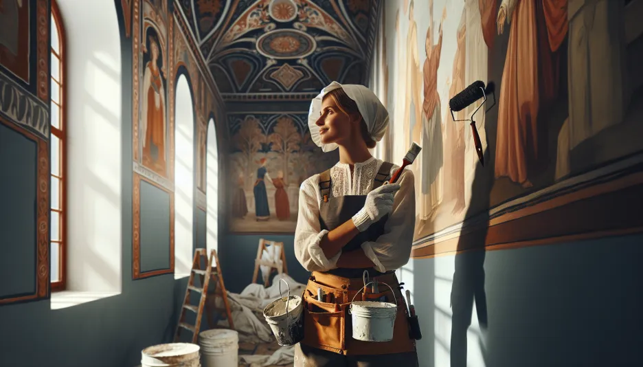 Profession Decorative painter, construction and its salary