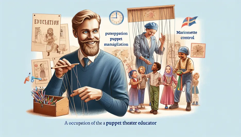 Profession Puppet theater educator and its salary