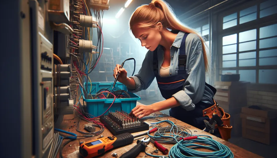 Profession Electrical service fitter and its salary