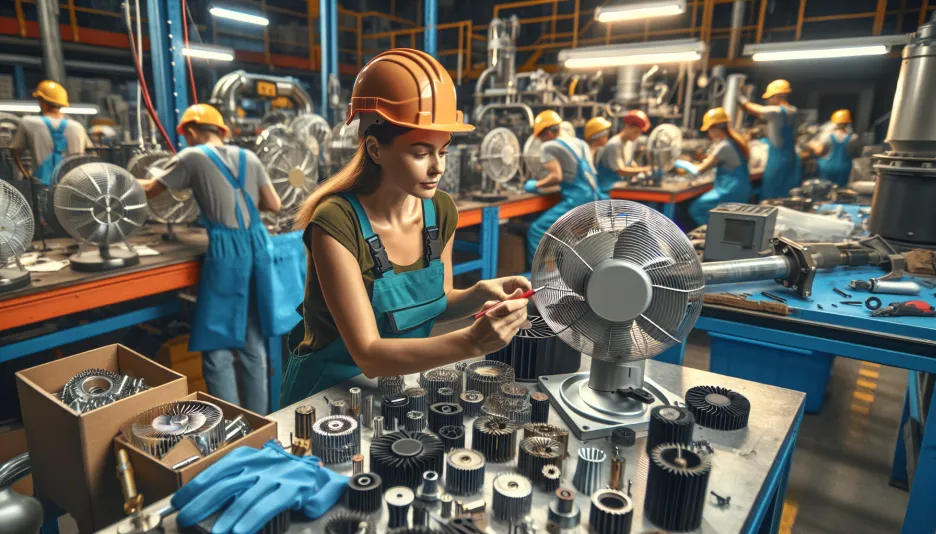 Profession Fan fitter, manufacturing and its salary