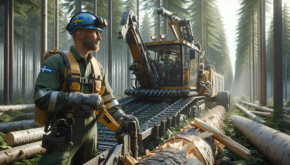 Profession Machine barker, forestry and its salary