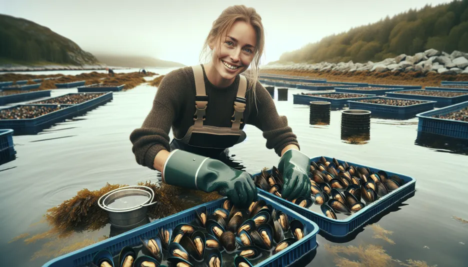 Profession Mussel growers and its salary