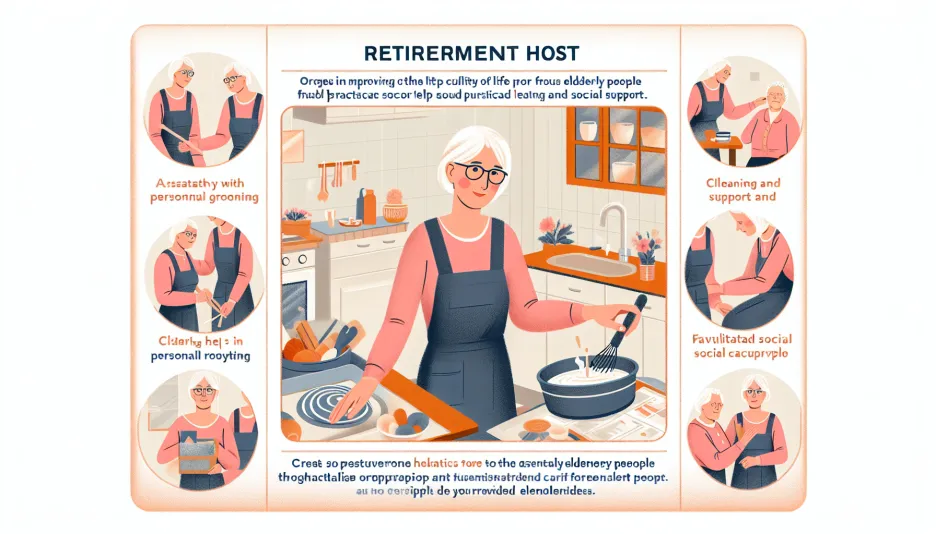 Profession Pensioner host and its salary