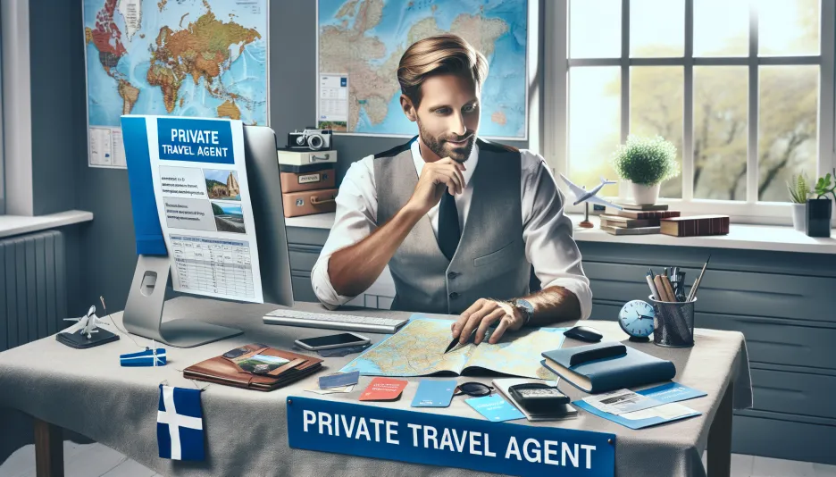 Profession Private travel salesman and its salary