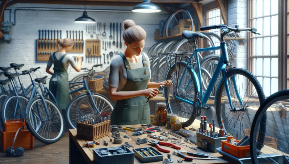 Profession Repairman, bicycles and its salary