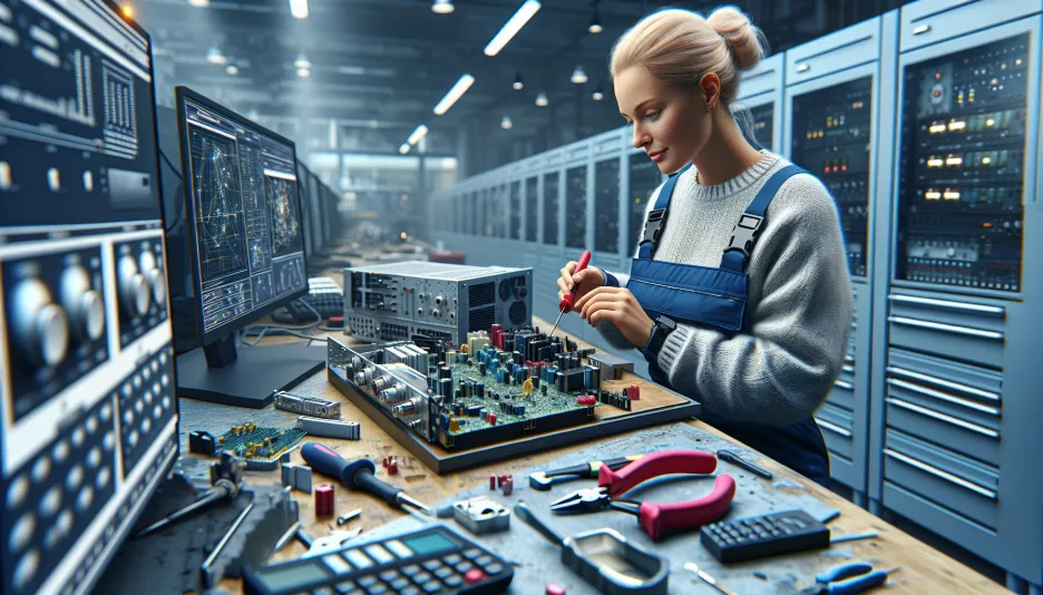 Profession Repairman, electronics and its salary