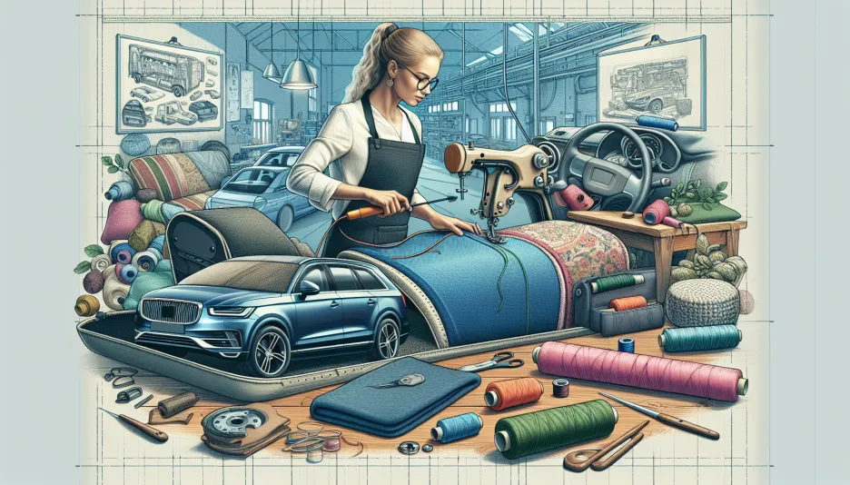 Profession Seamstress, car upholstery and its salary