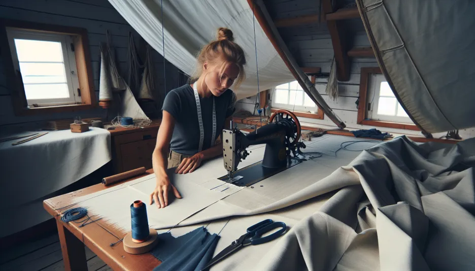 Profession Seamstress, sail and its salary