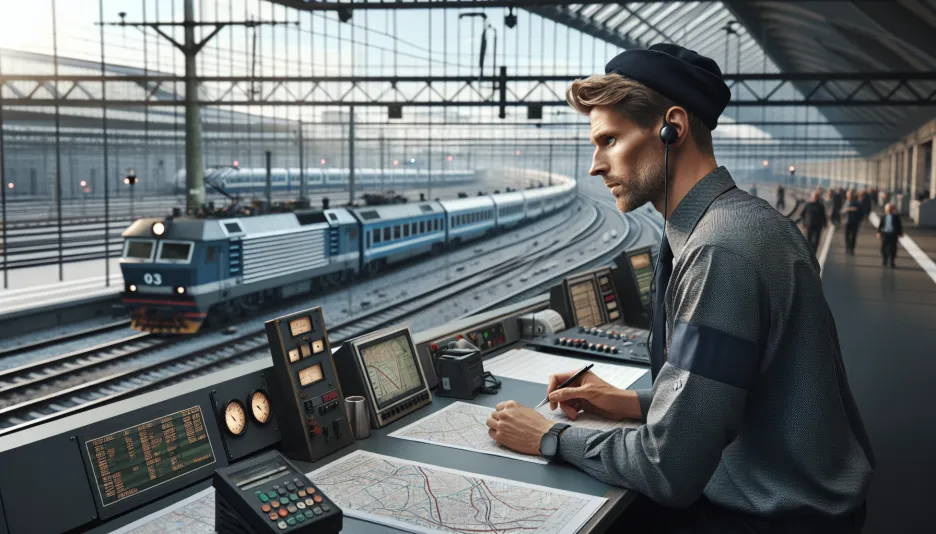 Yrket Stationsföreståndare, järnväg och dess lön