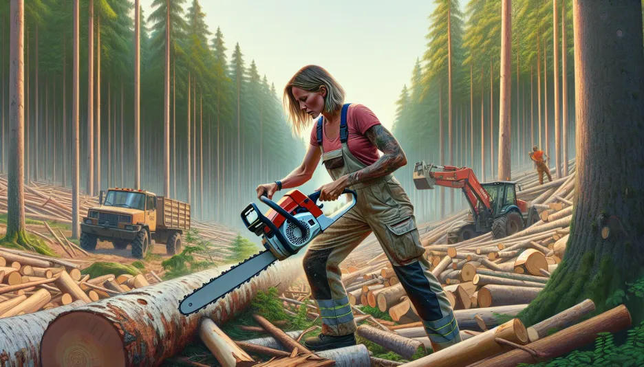 Profession Lumberjack and its salary