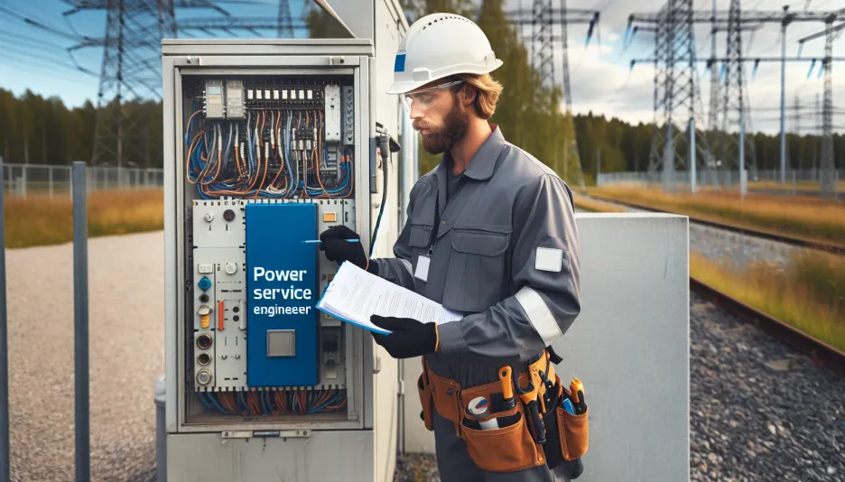 Profession Service engineer, electric power and its salary