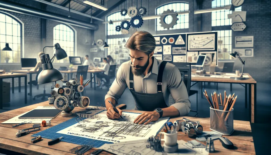 Profession Product designers, industrial products and its salary