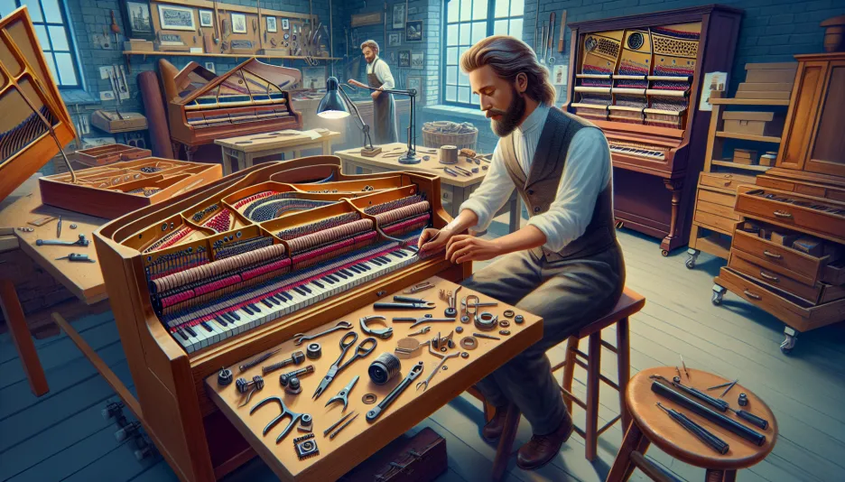 Profession Piano builder and its salary