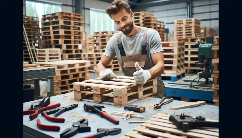 Profession Pallet carpenter, repair and its salary