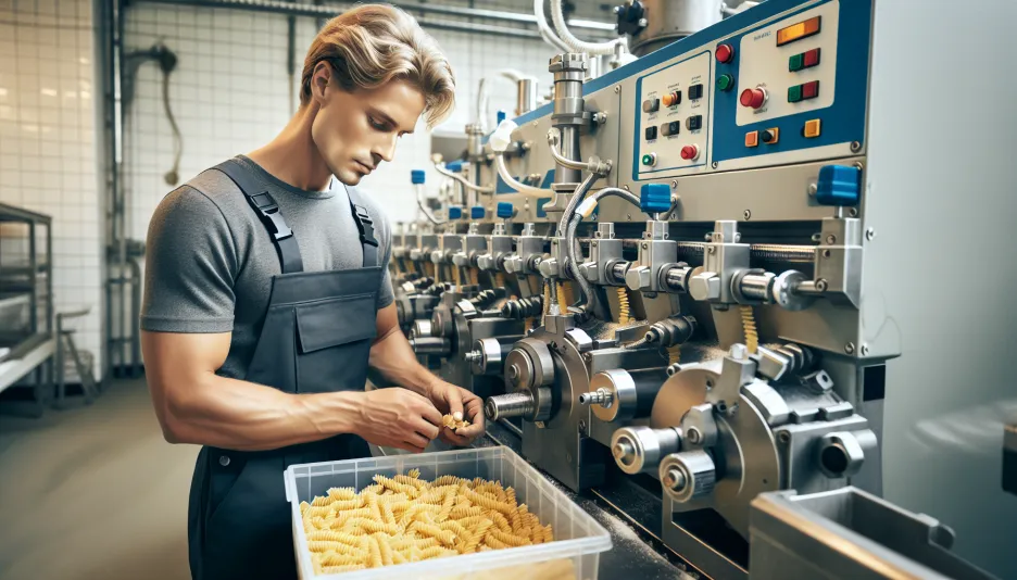 Yrket Maskinoperatör, pastatillverkning och dess lön