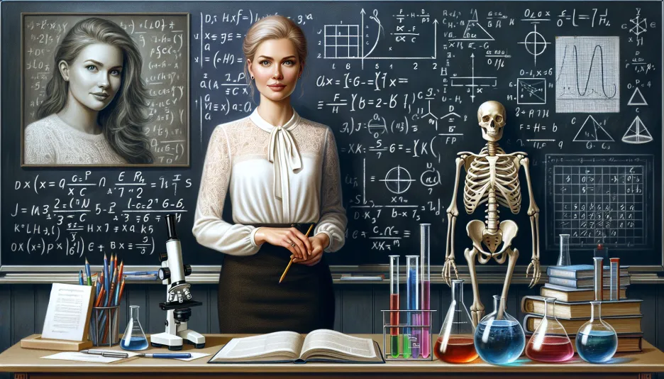 Profession Teacher, mathematics-science subjects, high school and its salary