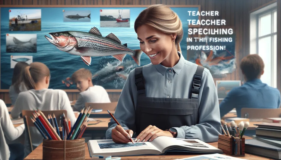 Profession Teachers, fishing professions and its salary