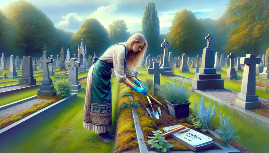 Profession Cemetery technician and its salary