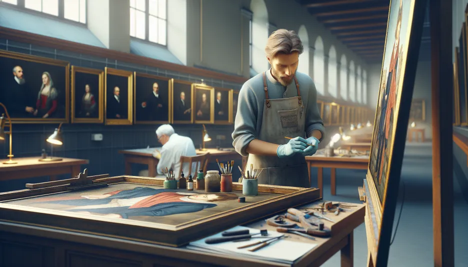 Profession Conservator, paintings and its salary