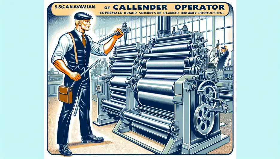 Profession Calender press, rubber and its salary