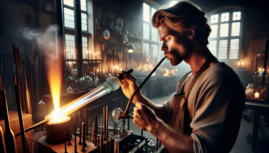 Profession Glassblower and its salary